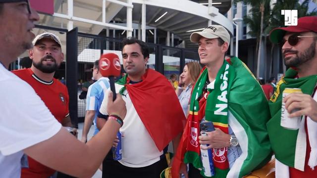 Apoio a Portugal é coisa que não falta