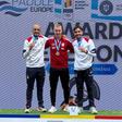 Rui Lacerda, medalha de prata e Ricardo Coelho, medalha de bronze na Roménica. Foto FPC
