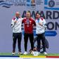 Rui Lacerda, medalha de prata e Ricardo Coelho, medalha de bronze na Roménica. Foto FPC