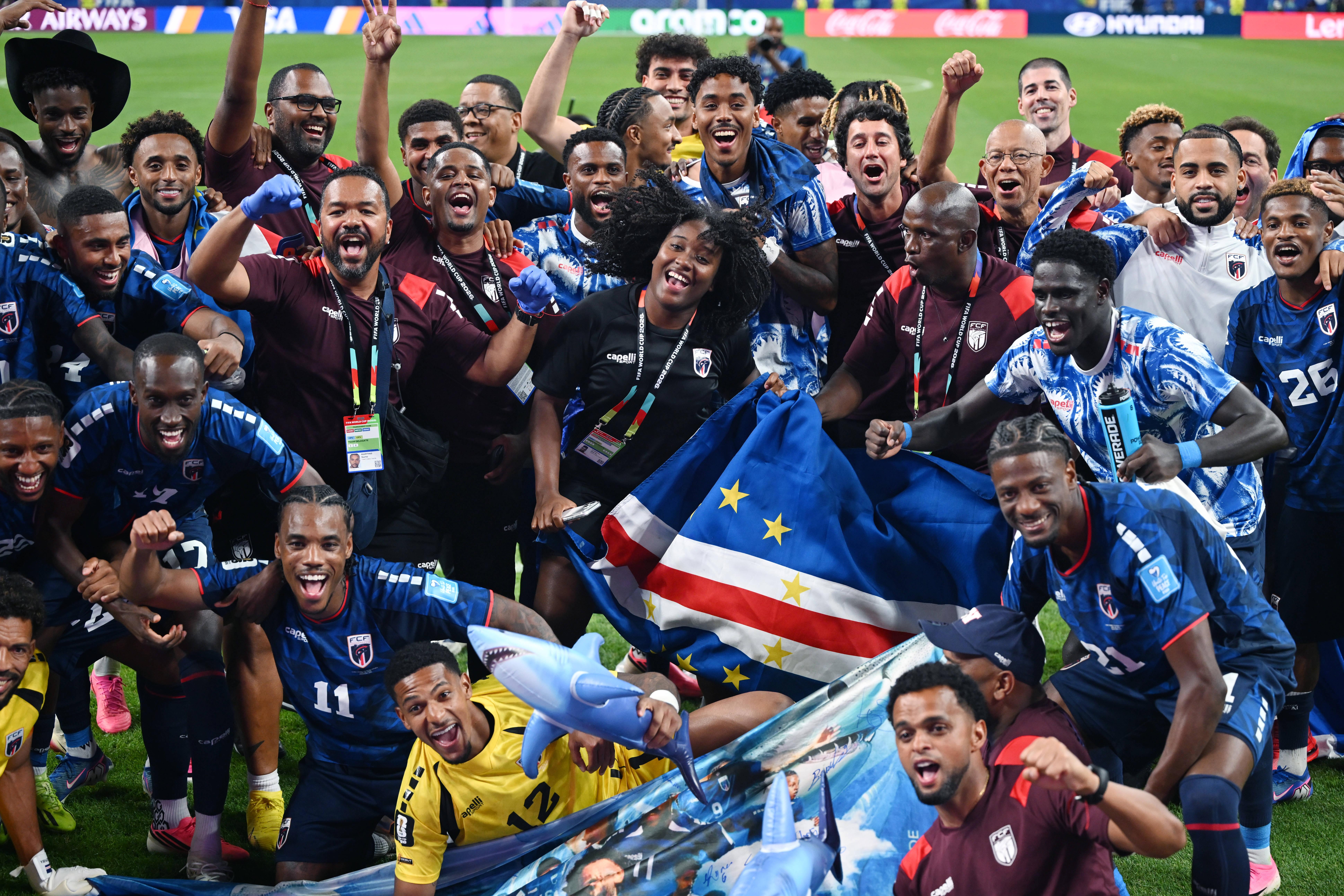 Cabo Verde passou a fase de grupos na primeira tentativa - Foto: Imago
