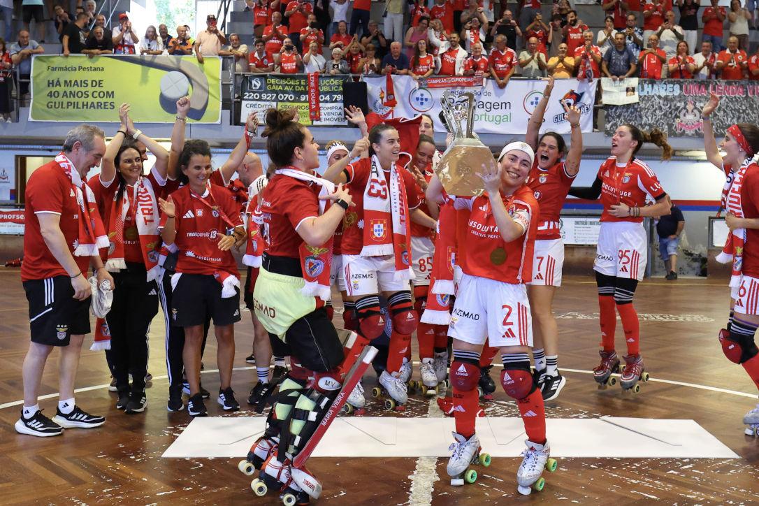 Benfica conquistou o título de campeão nacional pela 13.ª vez consecutiva. Foto Benfica