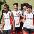 Barreiro, João Rego e Tiago Gouveia - Foto: SL Benfica