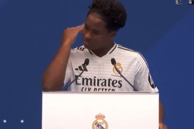 Vídeo: o momento em que Endrick vai às lágrimas no Bernabéu