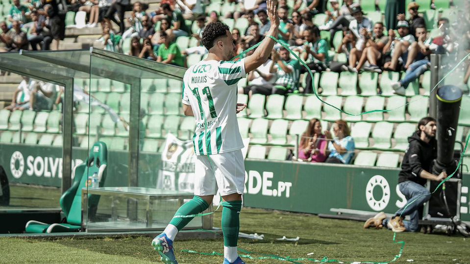 Rio Ave: Tiago Morais foi surpresa na apresentação