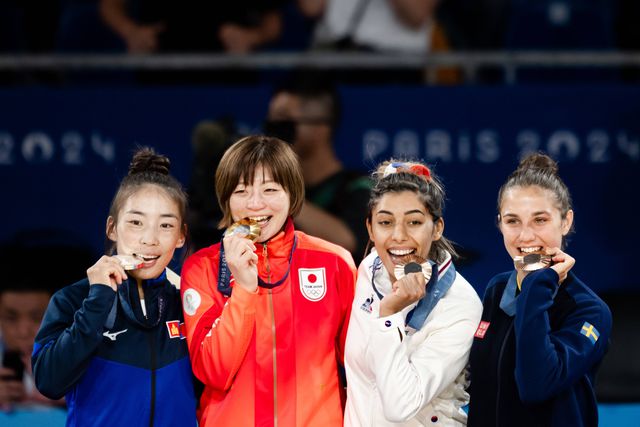 Medalhas de ouro consagram carreiras dos judocas Natsumi Tsunoda e Yeldos Smetov