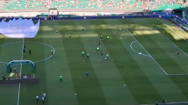 Eis o primeiro aquecimento do Sporting versão 2024/2025