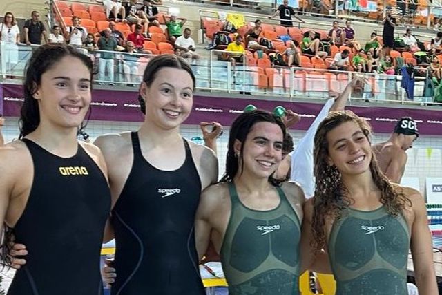Sporting bate recorde nacional na natação