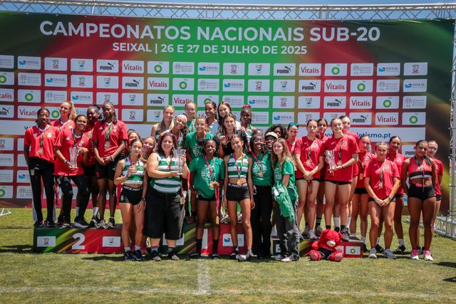 Sporting vence nacionais sub-20 de atletismo