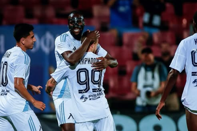 Festejos dos jogadores. Foto Levski Sofia/Instagram