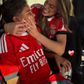 Minibus especial para apoiar Ríos na estreia pelo Benfica