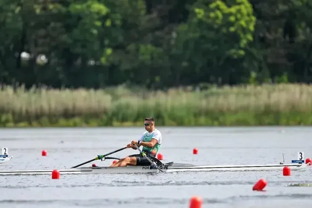 Diogo Gonçalves conquista bronze em skiff