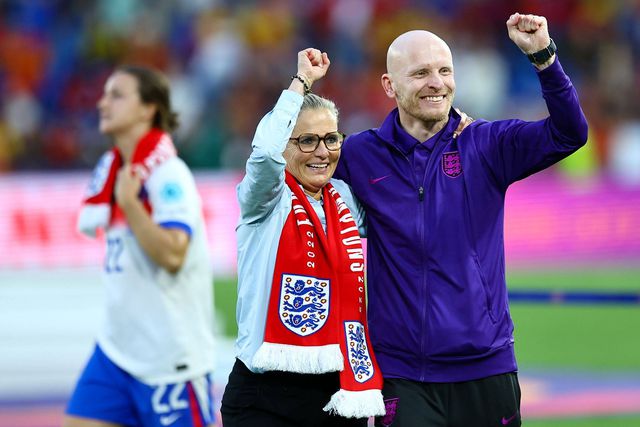 Sarina Wiegman sagrou-se campeã europeia pela terceira vez