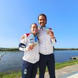 João Duarte e Maria Gomes são vice-campeões em K1 5000 metros