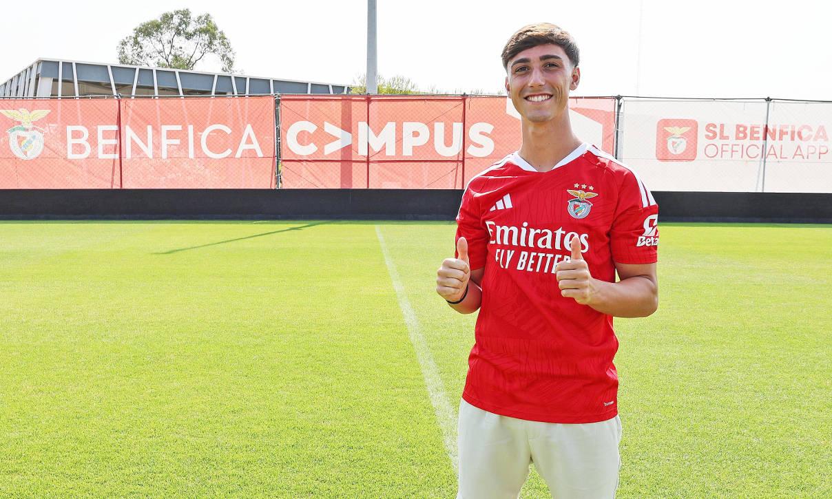 Tomás Soares, avançado do Benfica (foto - SL Benfica)