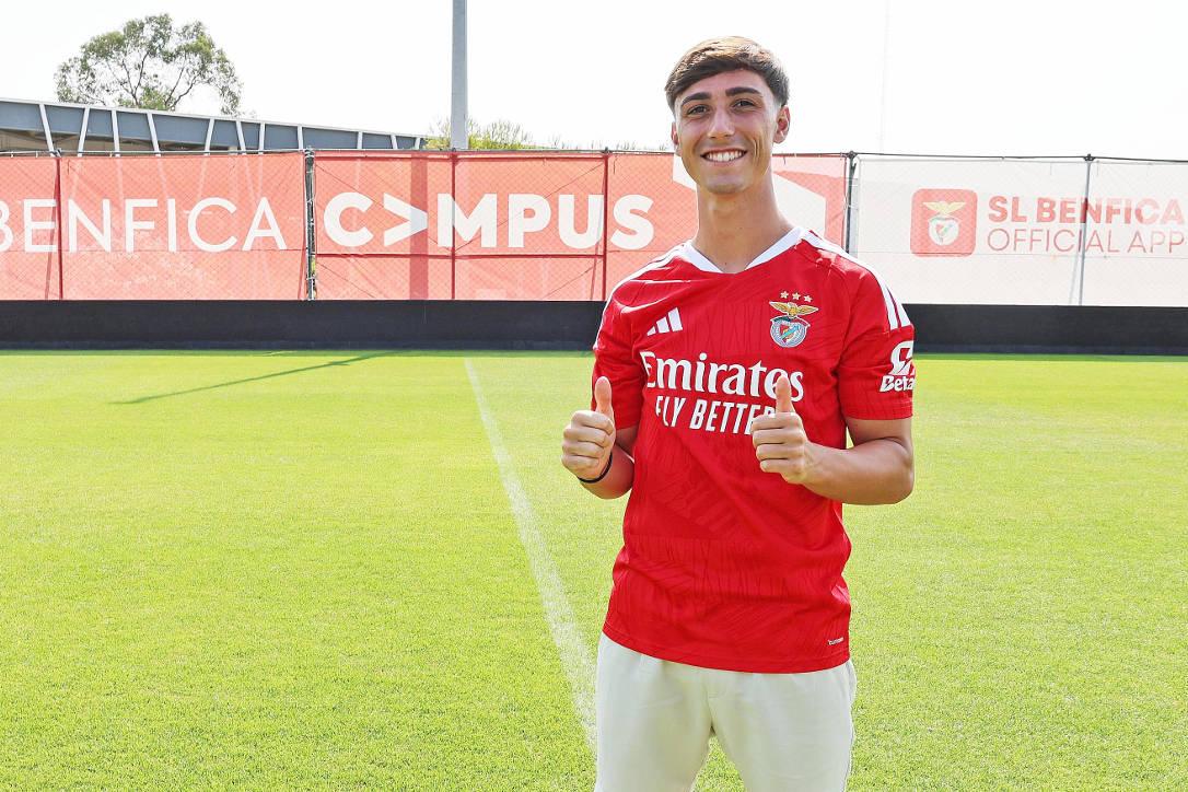 Tomás Soares, avançado do Benfica (foto - SL Benfica)