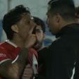 Enzo Pérez confrontou o quarto árbitro