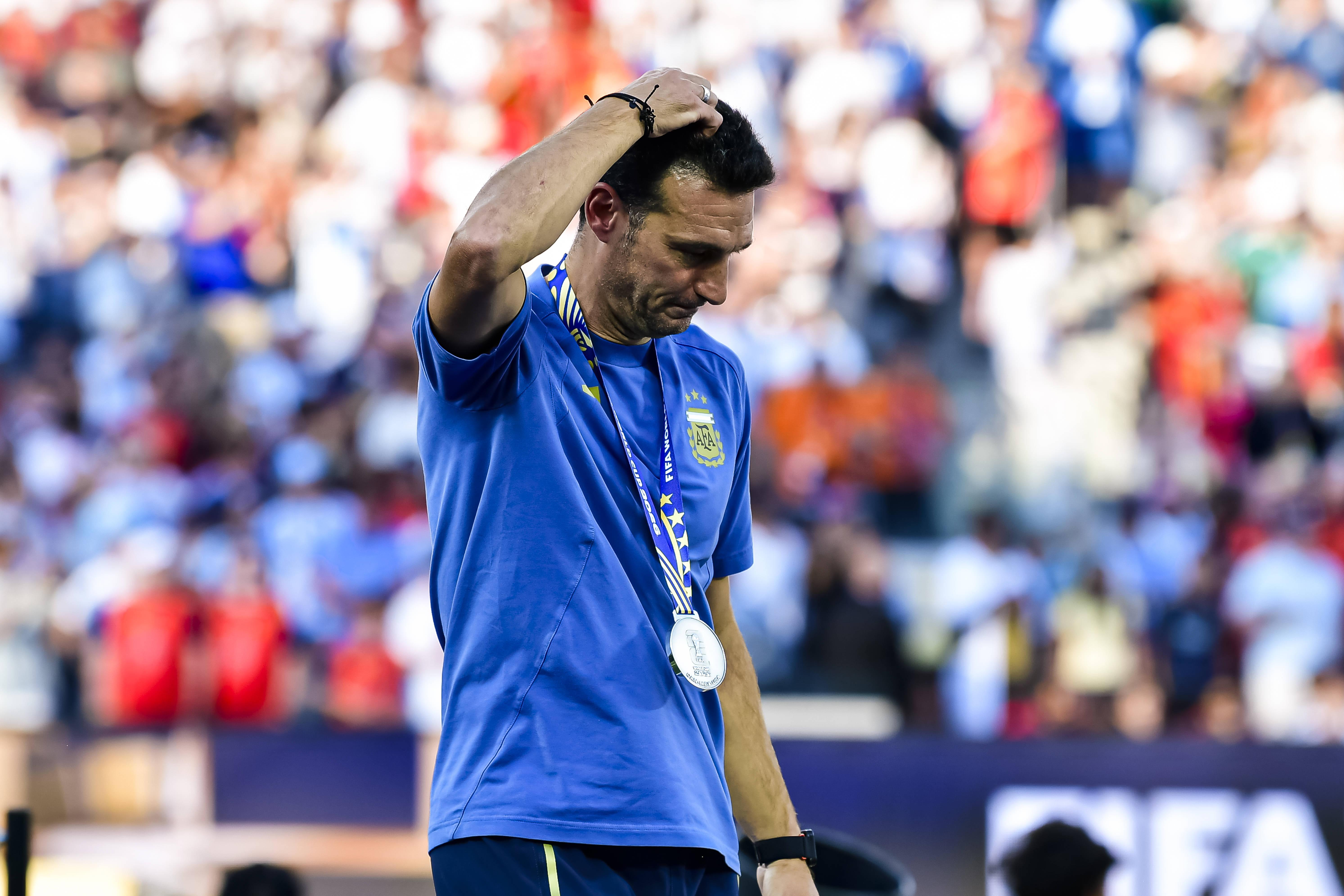 Scaloni, selecionador da Argentina