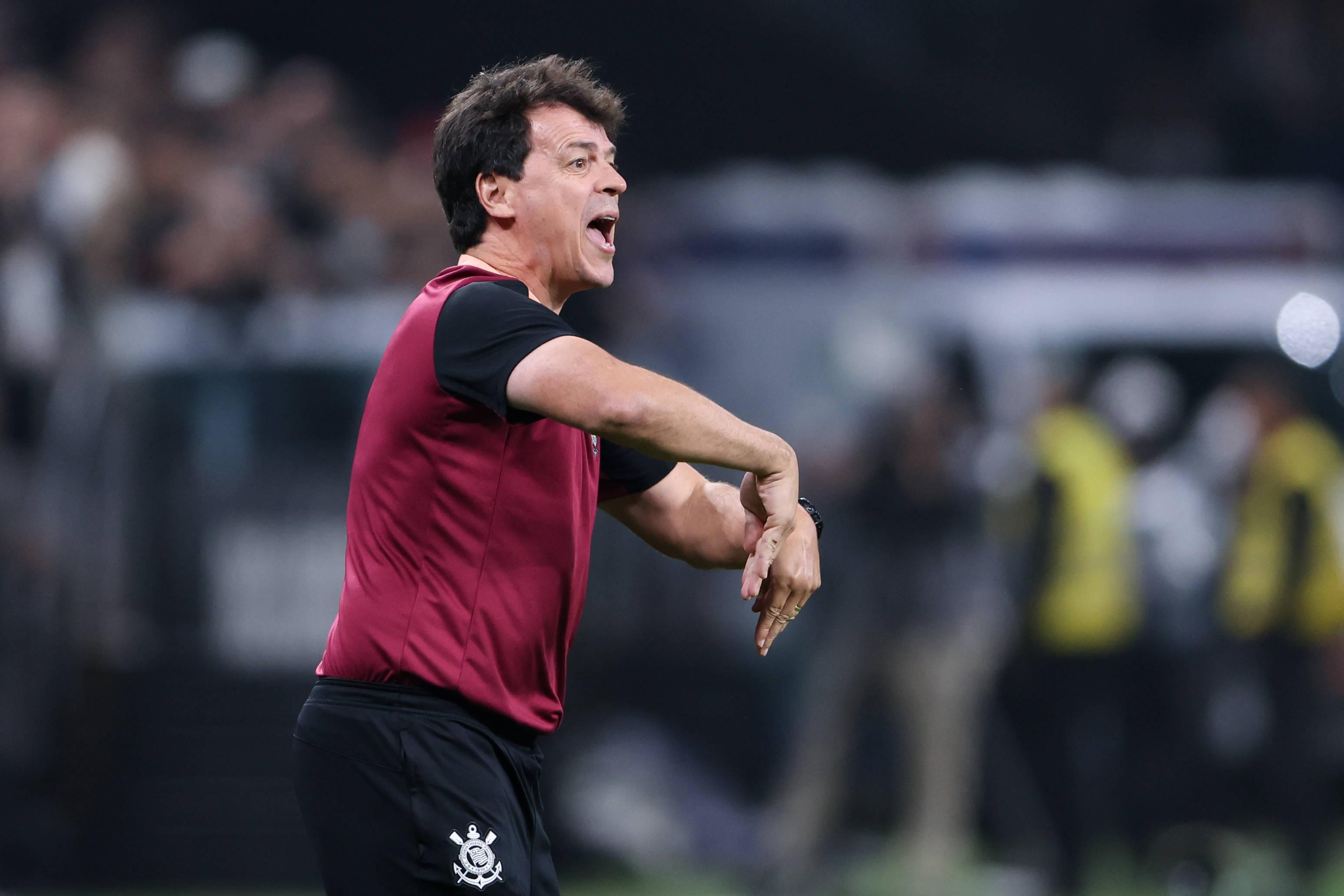 Fernando Diniz, treinador do Corinthians