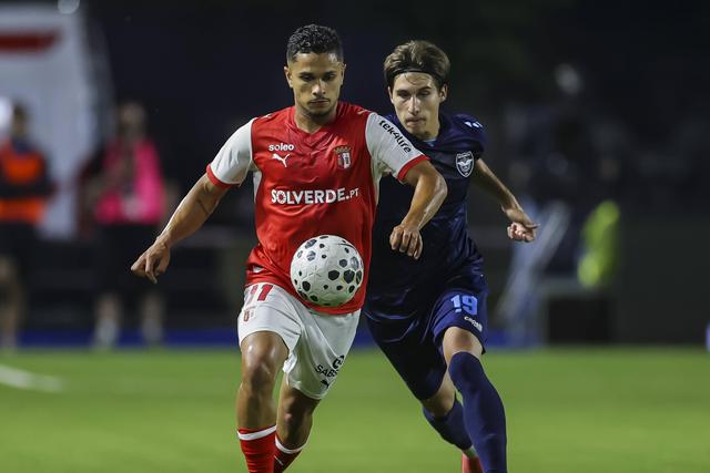 Gabriel Silva entrou bem na Sérvia e candidata-se à titularidade na receção do SC Braga ao Zeleznicar Pancevo