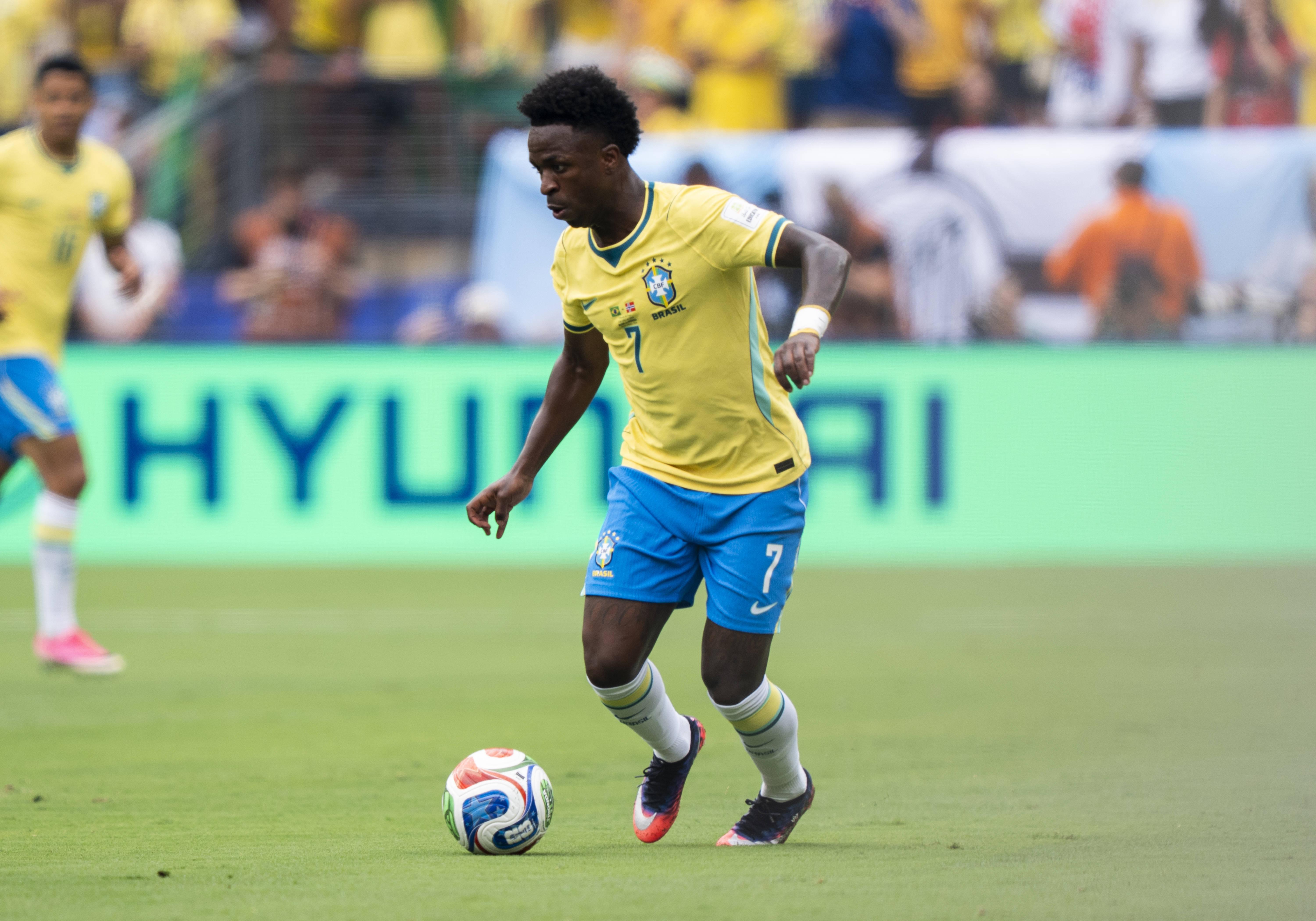 7. Vinícius (Brasil/Real Madrid) - 140 milhões de euros. Sem alteração