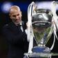 Zidane conquistou três Champions no Real Madrid (IMAGO)