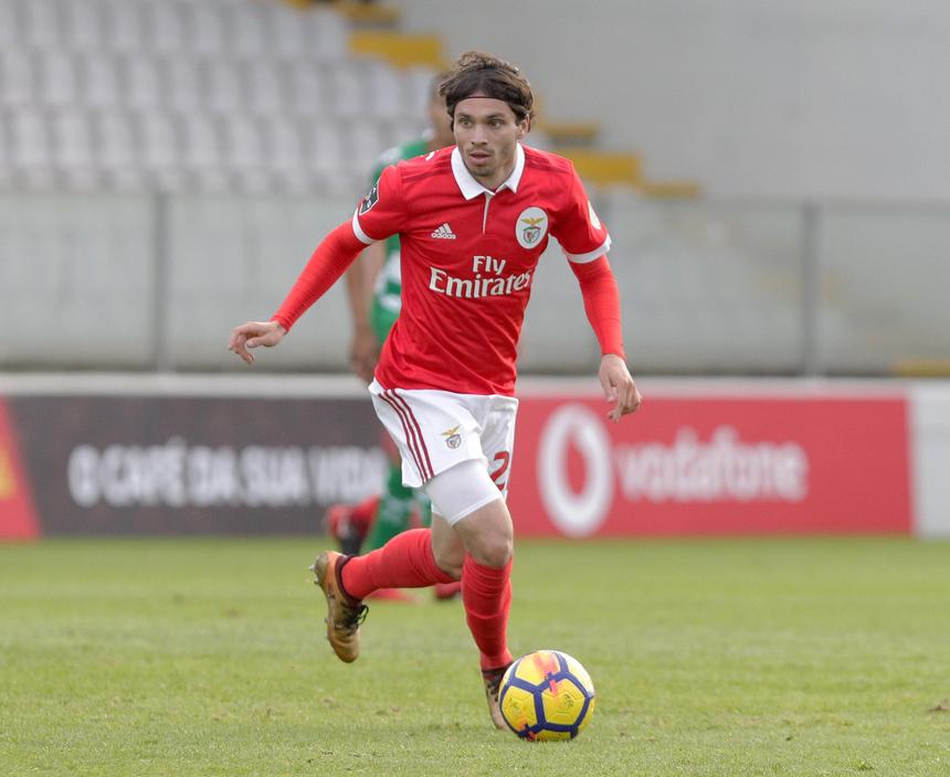 Filip Krovinovic no Benfica em 2017/18 (FOTO: VITOR GARCEZ/ASF)
