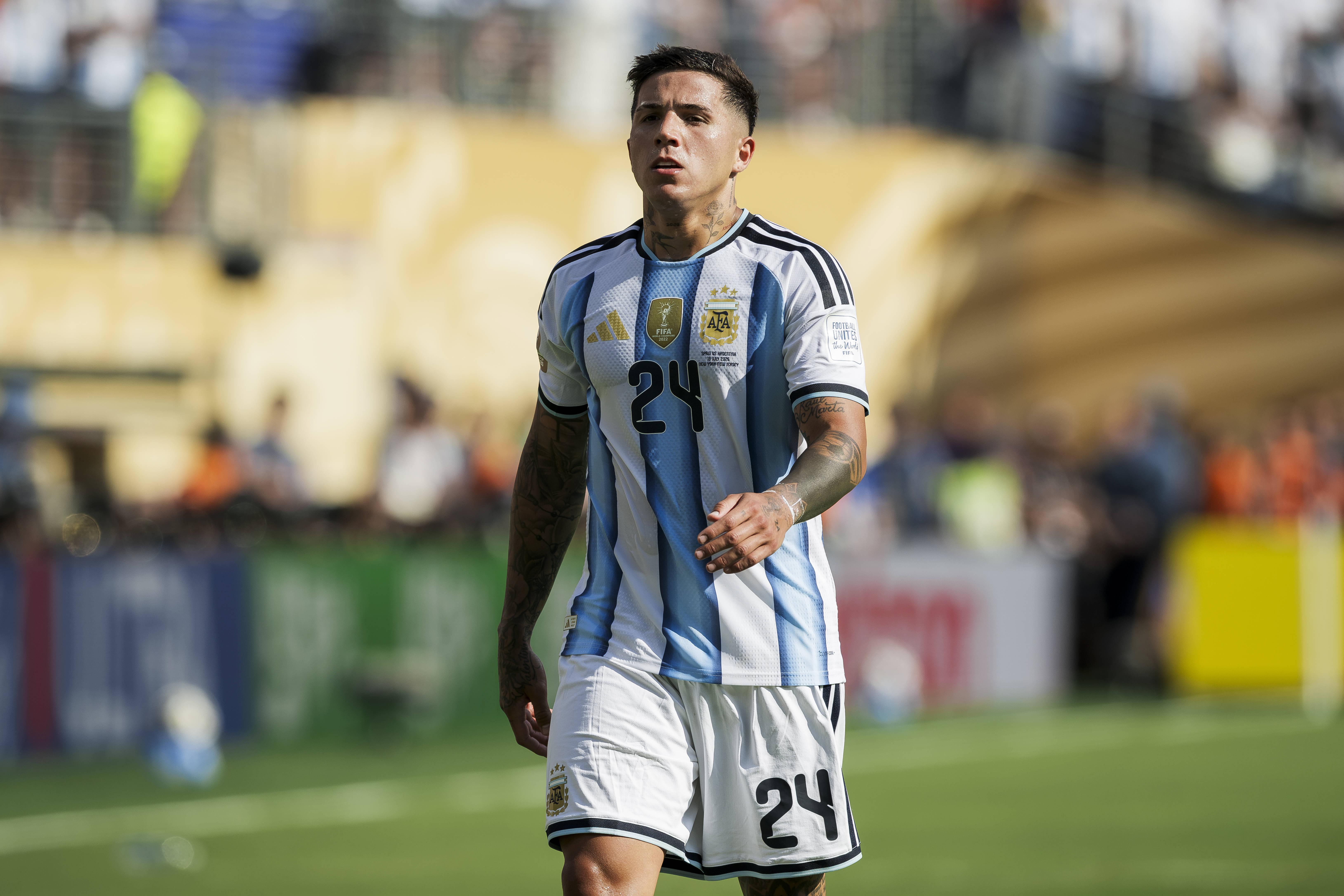 24. Enzo Fernández (Argentina/Chelsea) - 100 milhões de euros. Valorizou 10 milhões de euros