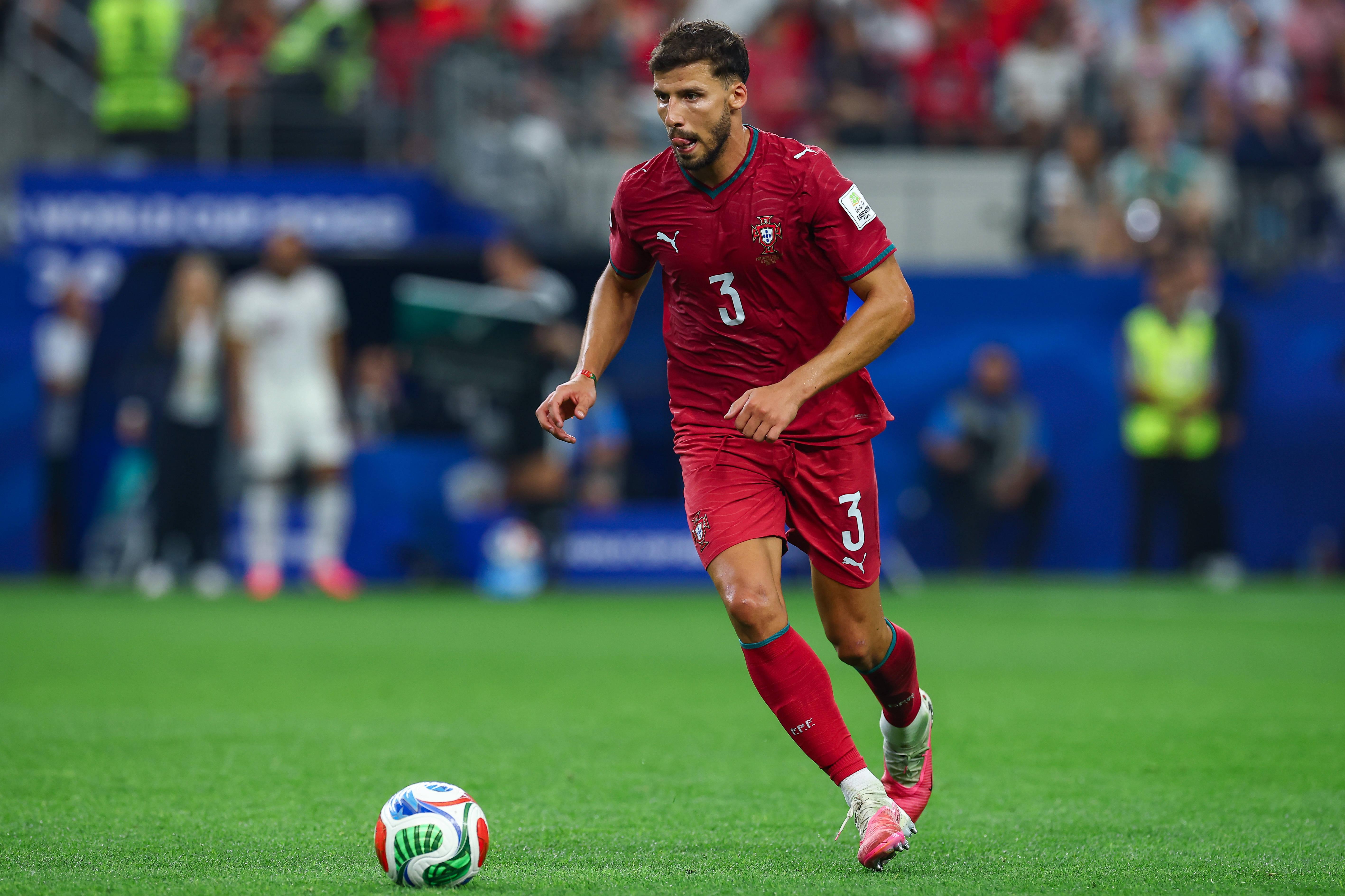 5. Rúben Dias (Manchester City) - 55 milhões de euros. Sem alteração