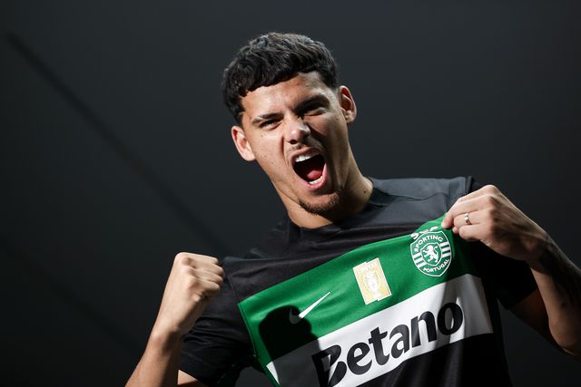 «Estou onde quero estar», diz Maxi Araújo na oficialização pelo Sporting
