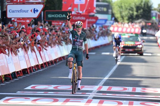 Van Aert e a terceira vitória na Vuelta: «Dizer que posso ganhar qualquer etapa é exagerado!»