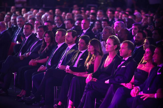 Presidentes, jogadores, companheiras: as melhores imagens da Gala da Liga