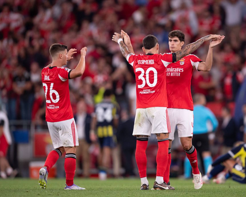 Benfica vence Fenerbahçe por 1-0  Foto: IMAGO