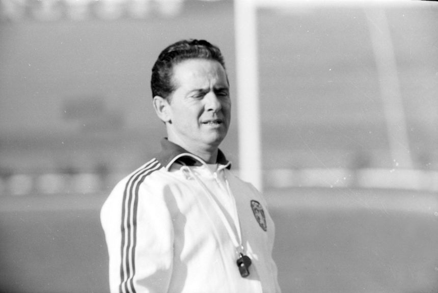 Fernando vaz foi campeão nacional como treinador do Sporting em 1970. FOTO A BOLA