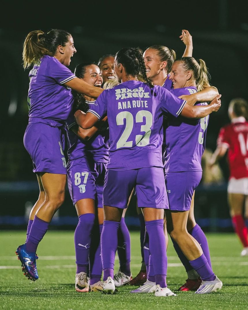 SC Braga vence Valur e segue em frente na Liga dos Campeões feminina Foto: SC Braga