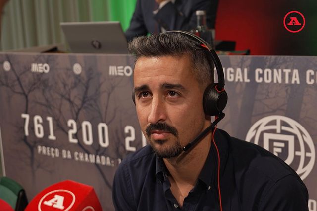 André Almeida: «O futebol tem de estar ligado a estas coisas e ser uma verdadeira equipa com o povo português»