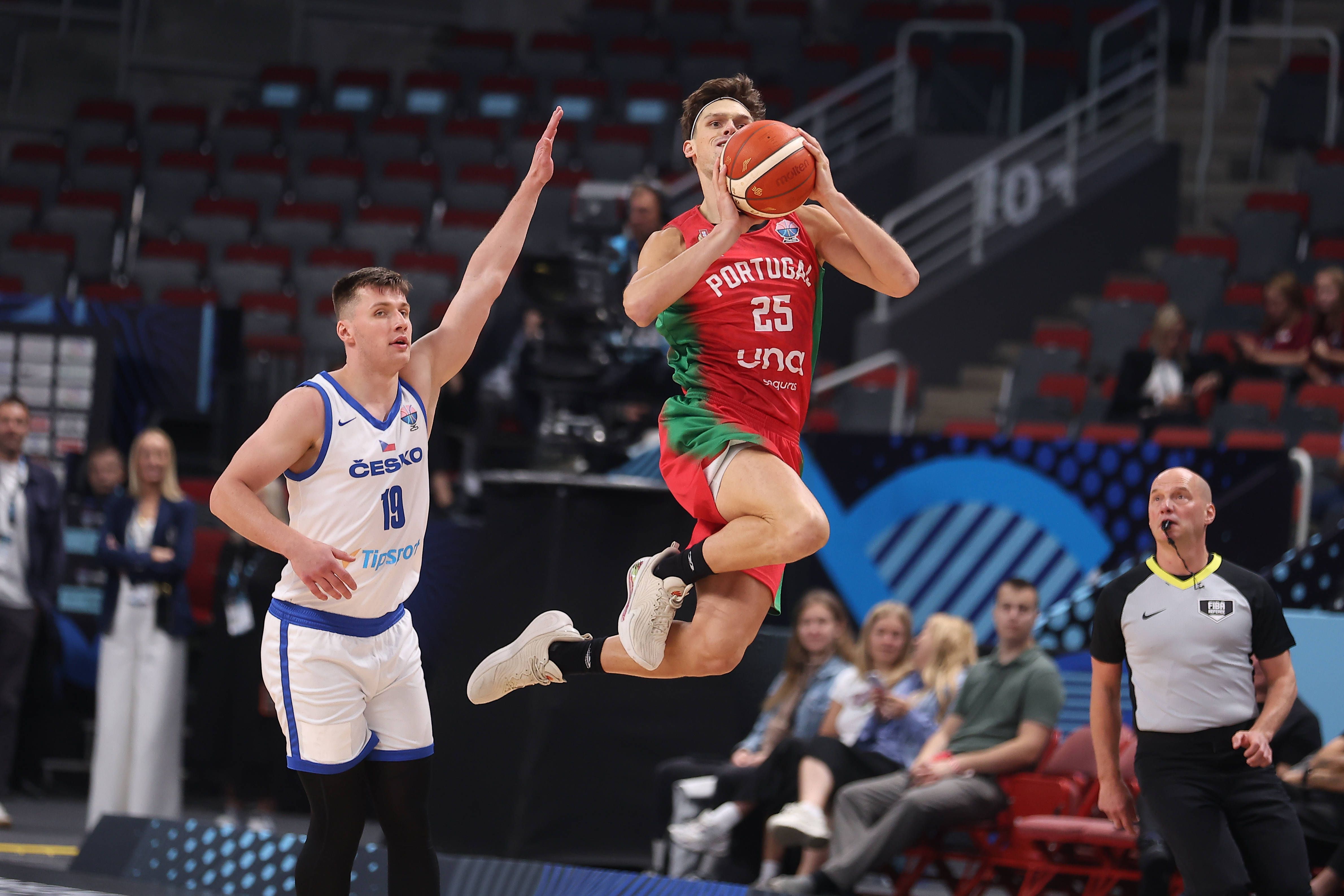 Portugal-Chéquia no EuroBasket