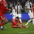 Benfica perdeu em Turim por 0-2 na época passada