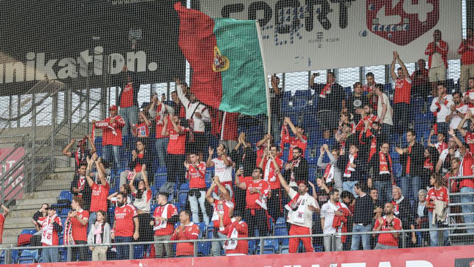Forte apoio aos encarnados  - Foto: SL Benfica