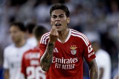 Enzo Barrenchea no Aarhus-Benfica