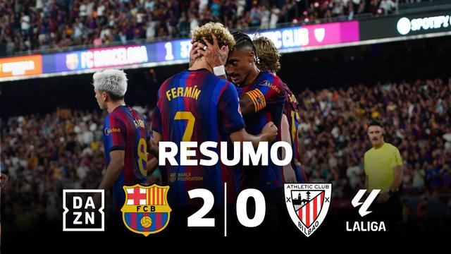 Génio de Pedri na vitória do Barcelona sobre o Athletic Bilbao (resumo)