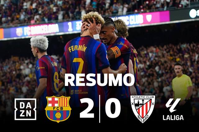 Génio de Pedri na vitória do Barcelona sobre o Athletic Bilbao (resumo)