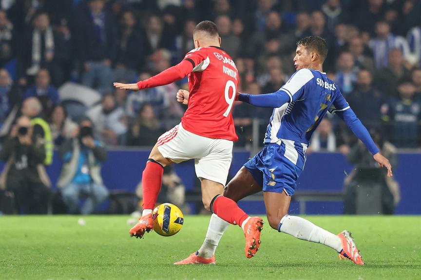Ivanovic e Thiago Silva ficaram menos de um ano no Benfica e FC Porto, respetivamente - Foto: Catarina Morais/Kapta+