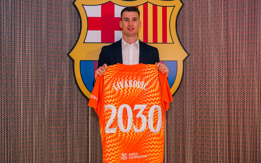 Livakovic já é jogador dos 'blaugrana' - Foto: Barcelona