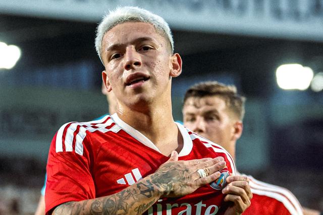 Prestianni, extremo do Benfica (foto: SL Benfica)