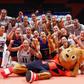 A festa da Seleção Nacional em Baku após derrotar a Roménia    Fotografia CEV