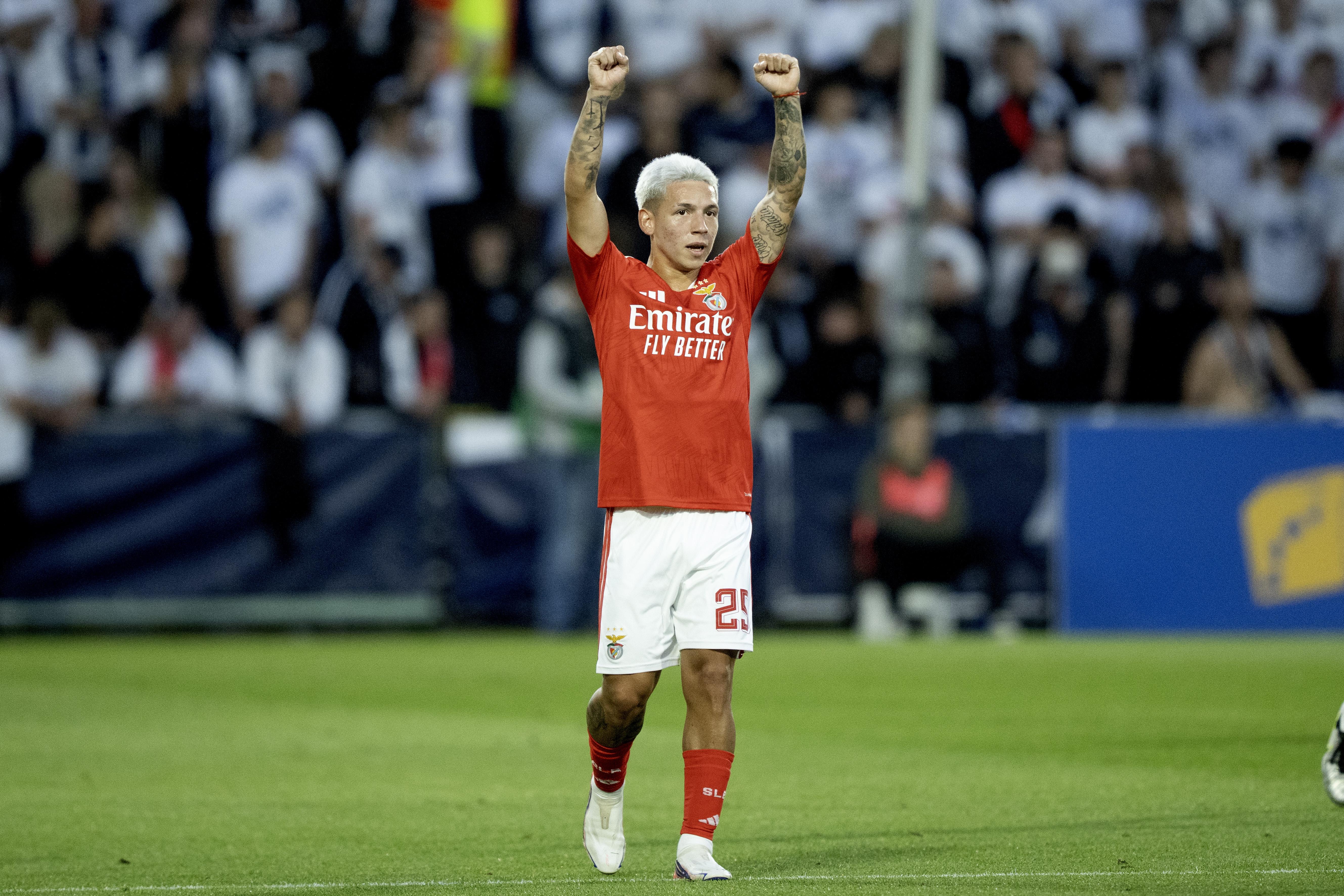Que exibição de Prestianni  - Foto: LUSA/EPA