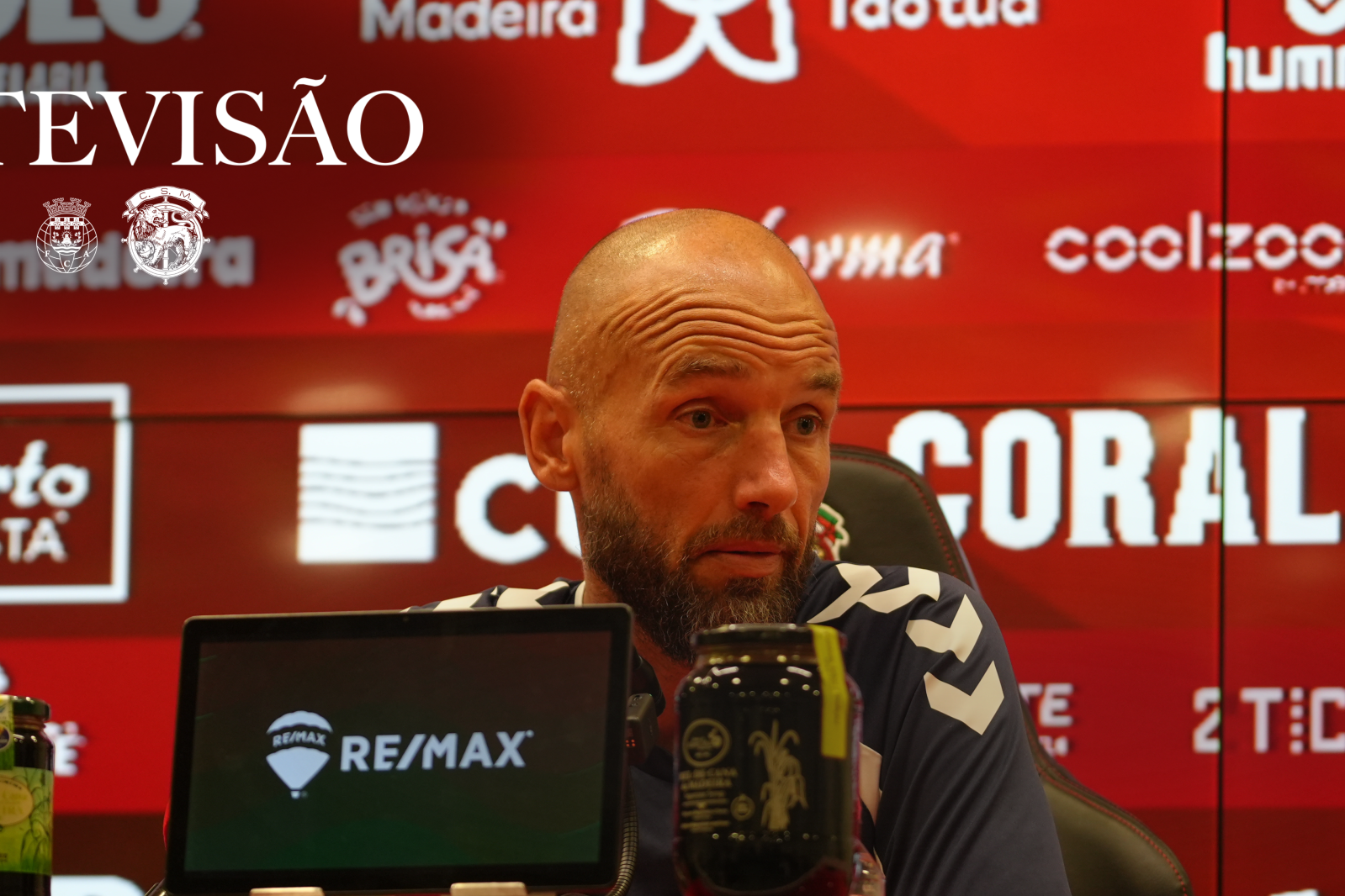Mitchell van der Gaag, treinador do Marítimo. -Foto: MARÍTIMO