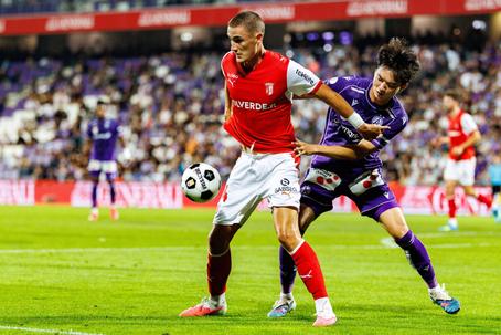 Gustaf Lagerbielke tem tido trabalho neste embate europeu entre Áustria Viena e SC Braga