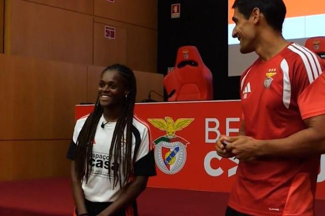 Diana Silva revela ao plantel do Benfica a melhor notícia