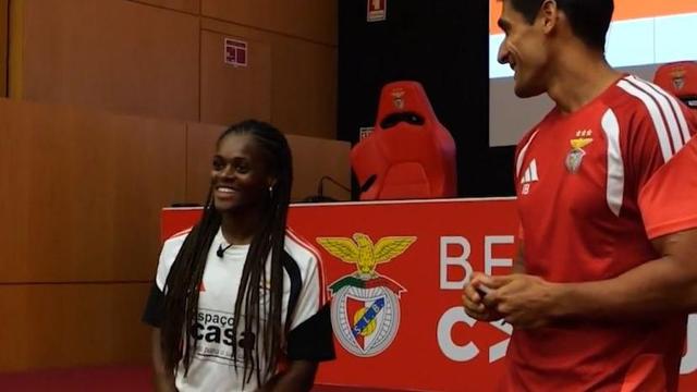 Diana Silva revela ao plantel do Benfica a melhor notícia